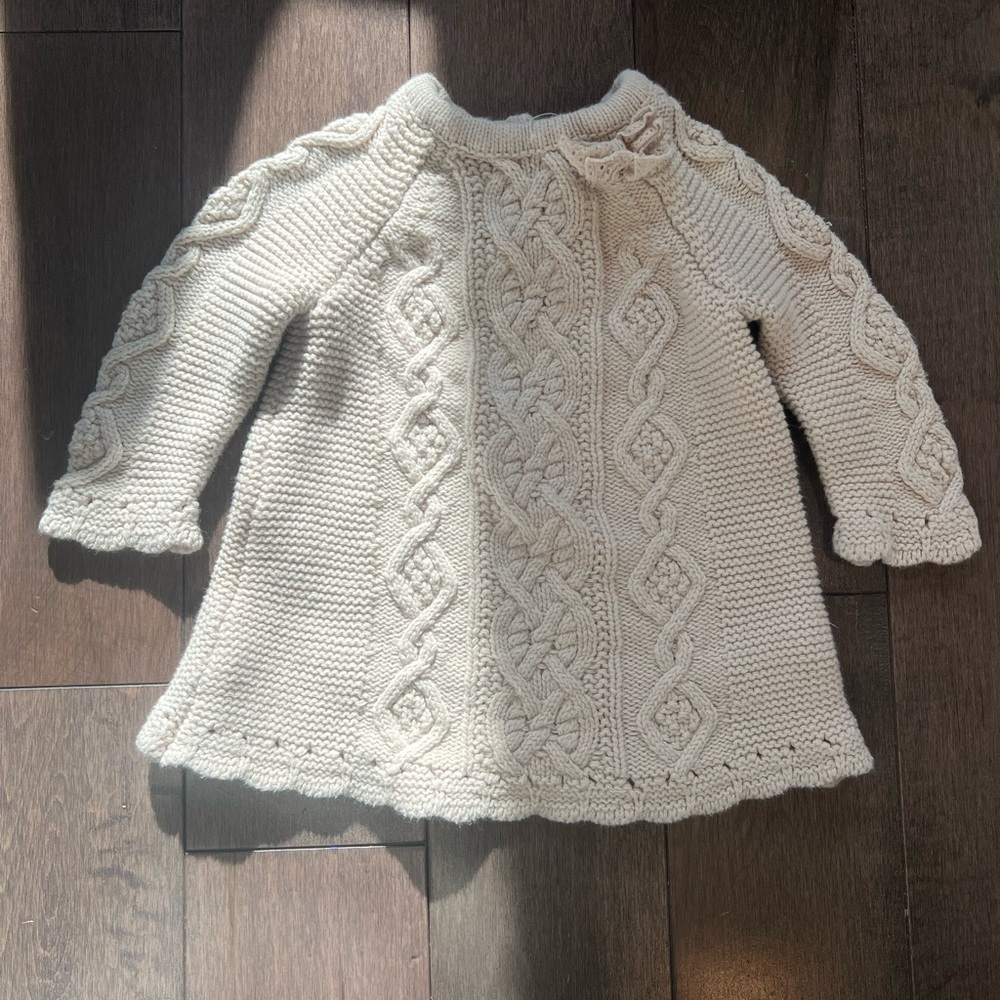 Cupcakes & Cashmere Cream Knit Dress